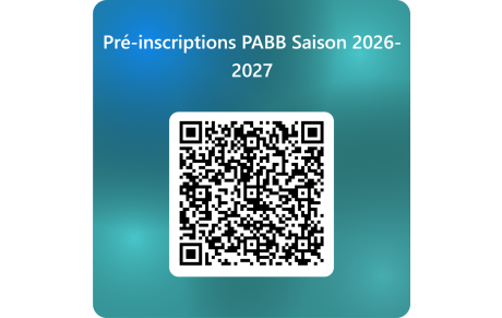 Pré-inscription saison 2026/2027